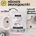 Straßenmusikerin Tasse Geschenk Becher Stark Attraktiv Furchtlos Straßenmusikerin Lustige Geschenkidee Weiß Trendation