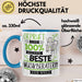 Beste Musikberaterin Der Welt Tasse Geschenk für Eine Musikberaterin Geprüft Und Sicher Geschenkidee Geburtstag Weihnachten Blau Trendation