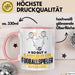 Fußballspieler Geschenk Tasse So Gut Kann Nur Ein Fußballspieler Aussehen Geschenkidee Kaffee-Becher Rosa Trendation