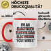 Elektriker Tasse Geschenk Im An Electrician I Cut Wires Geschenkidee Beruf Rot Trendation