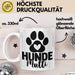 Hundemama Tasse Geschenk Hunde-Mutti Geschenkidee Hundeliebhaberin Kaffee-Becher Weiß Trendation