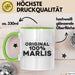 Marlis Tasse Original 100% Marlis Geschenk Grün Trendation