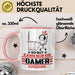 Gamer Geschenk Tasse So Gut Kann Nur Ein Gamer Aussehen Geschenkidee Kaffee-Becher Rosa Trendation
