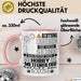 Hobbymeteorologe Geschenk Tasse Lustiger Spruch Erheben Sie Sich Der Hobbymeteorologe Betritt den Raum Rosa Trendation