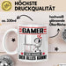 Gamer Tasse Geschenk für Gamer Der Mann Der Alles Kann Geschenkidee zum Geburtstag Weiß Trendation