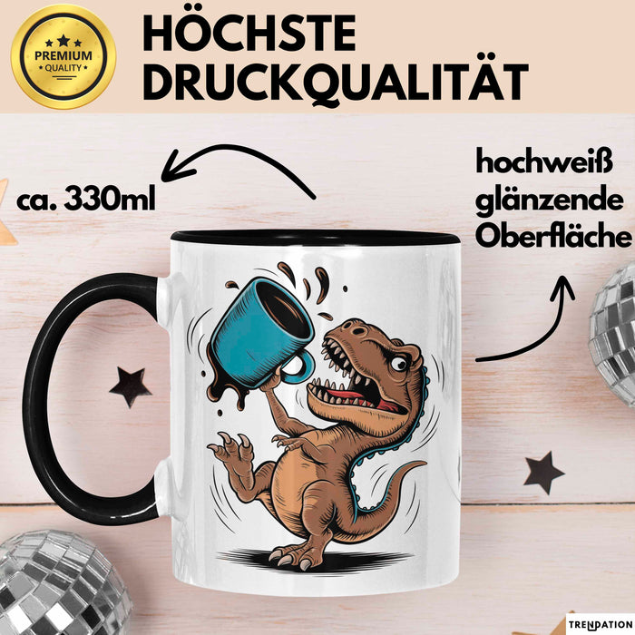 Dinosaurier Fan Tasse Geschenkidee für Urzeit Fans Trendation