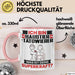 Haustier-Tätowierer Tasse Geschenk für Haustier-Tätowierer Geburtstag Lustiger Spruch Kaffee-Becher Was Ist Deine Superkraft Rosa Trendation
