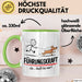 Hundebesitzer Hundegassi Tasse Geschenk Lustige Geschenkidee Spruch Führungskraft Ja Läuft Bei Mir Grün Trendation