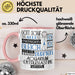 Aquarium-Enthusiastin Geschenk Becher Tasse Gott Schuf Alle Menschen Gleich Nur Die Besten Durfeten Aquarium-Enthusiastin Werden Geschenkidee Lustig Rosa Trendation