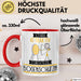 Bogenschützin Tasse Geschenk Becher Stark Attraktiv Furchtlos Bogenschützin Lustige Geschenkidee Rot Trendation
