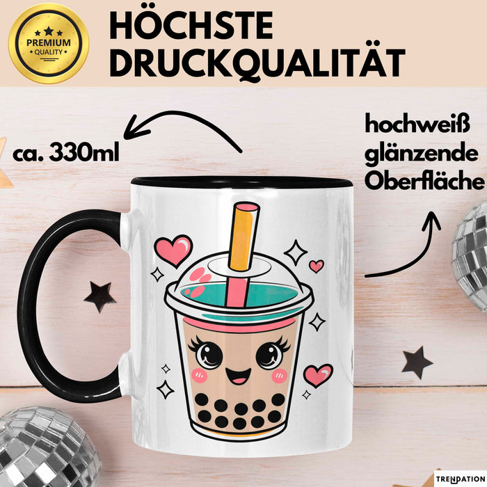 Bubble Liebhaber Tasse Geschenkidee für Boba Fan Trendation