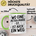 Petra-Marie Tasse Geschenk Wo Eine Petra-Marie Ist Ist Auch Ein Weg Geschenkidee Becher mit Name Grün Trendation