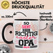 Opa Tasse Geschenk So Sieht Einr Richtig Cooler Opa Aus Geschenkdiee Großvater Becher Schwarz Trendation