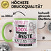 Beste Katzensitterin Der Welt Tasse Geschenk für Eine Katzensitterin Geprüft Und Sicher Geschenkidee Geburtstag Weihnachten Grün Trendation