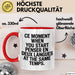 Französischlehrer Unterricht Tasse Geschenk Lustige Geschenkidee Spruch Penser En Deux Langues At The Same Temps Rot Trendation