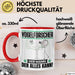 Vogelforscher Tasse Geschenk für Vogelforscher Der Mann Der Alles Kann Geschenkidee zum Geburtstag Rot Trendation