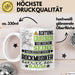 Rockmusiker Geschenk Tasse Lustiger Spruch Erheben Sie Sich Der Rockmusiker Betritt den Raum Weiß Trendation