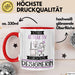 Designerin Tasse Geschenk Becher Stark Attraktiv Furchtlos Designerin Lustige Geschenkidee Rot Trendation