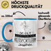 Reitsportlerin Geschenk Tasse So Gut Kann Nur Eine Reitsportlerin Aussehen Geschenkidee Geburtstag Weihnachten Lustig Blau Trendation