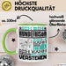 Hundefrisör Geschenk Kaffee-Tasse Geschenkidee für Hundefrisör Ich Bin Hundefrisör Ich Kann Es Dir Erklären Jedoch Nicht Für Dich Verstehen Spruch Lustig Grün Trendation