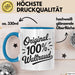 Waltraud Tasse Geschenk Original 100% Waltraud Geschenkidee Geburtstag Blau Trendation