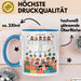 HR Manager Tasse Geschenk Lustige Geschenkidee Spruch Für Menschen Führer Blau Trendation