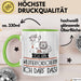 Geschenk für Wildtierforscherin Tasse Lustige Geschenkidee Geburtstag Ich Bin Wildtierforscherin Ich Darf Das Grün Trendation