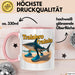 Tralalero Tralala Tasse Meme Italienisch Geschenk Lustig Becher Rosa Trendation