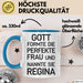 Regina Tasse Geschenk Gott Formte Die Perfekte Frau Regina Geschenkidee Blau Trendation