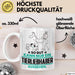 Tierliebhaber Geschenk Tasse So Gut Kann Nur Ein Tierliebhaber Aussehen Geschenkidee Kaffee-Becher Weiß Trendation