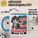 Humor Tasse Geschenk Panda Heute Möchte Ich Was Mit Menschen Machen Schubsen Wäre Toll Blau Trendation