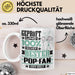 Pop-Fan Geschenk Lustiger Spruch für Pop-Fan Geschenkidee Bester Pop-Fan Der Welt Weiß Trendation