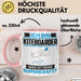 Kiteboarder Tasse Geschenk für Kiteboarder Geburtstag Lustiger Spruch Kaffee-Becher Was Ist Deine Superkraft Rosa Trendation