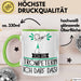 Geschenk für Trompeterin Tasse Lustige Geschenkidee Geburtstag Ich Bin Trompeterin Ich Darf Das Grün Trendation
