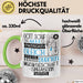 Musikgeschäftsinhaberin Geschenk Becher Tasse Gott Schuf Alle Menschen Gleich Nur Die Besten Durfeten Musikgeschäftsinhaberin Werden Geschenkidee Lustig Grün Trendation