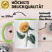 Sonnenblume Pflanze Tasse Geschenk Lustige Geschenkidee Grün Trendation