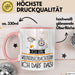 Geschenk für Wildtierbeobachterin Tasse Lustige Geschenkidee Geburtstag Ich Bin Wildtierbeobachterin Ich Darf Das Rosa Trendation