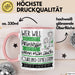 Curling-Spielerin Tasse Geschenk Spruch Wer Will Schon Prinzessin Sein Wenn Man Auch Curling-Spielerin Sein Kann Rosa Trendation