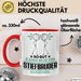 Stiefbruder Geschenk Tasse So Gut Kann Nur Ein Stiefbruder Aussehen Geschenkidee Kaffee-Becher Rot Trendation