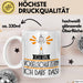 Geschenk für Vogelschützerin Tasse Lustige Geschenkidee Geburtstag Ich Bin Vogelschützerin Ich Darf Das Weiß Trendation