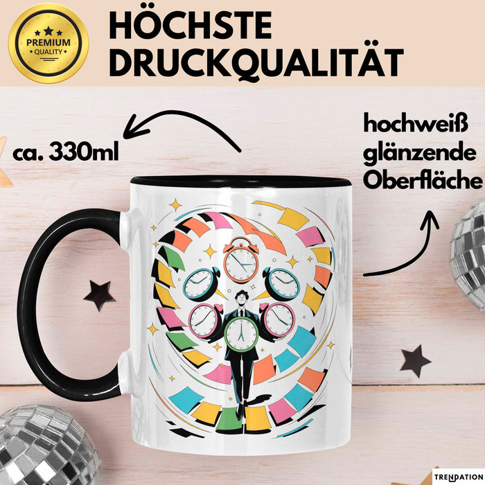 Projektmanager Tasse Geschenk Lustige Geschenkidee Spruch Für Deadline Jongleure Trendation