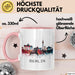 Deutschland Berlin Tasse Geschenk Lustige Geschenkidee Spruch Rosa Trendation