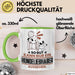 Hundeliebhaber Geschenk Tasse So Gut Kann Nur Ein Hundeliebhaber Aussehen Geschenkidee Kaffee-Becher Grün Trendation