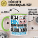 Milchtechnologe Ausbildung Tasse Geschenk Ich Bin Milchtechnologe In Der Ausbildung Ich Darf Das Geschenkidee Spruch Grün Trendation