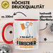 Forscher Geschenk Tasse So Gut Kann Nur Ein Forscher Aussehen Geschenkidee Kaffee-Becher Rot Trendation