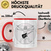 Musikliebhaber Musiker Tasse Geschenk Lustige Geschenkidee Spruch Rot Trendation