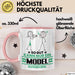 Model Geschenk Tasse So Gut Kann Nur Ein Model Aussehen Geschenkidee Kaffee-Becher Rosa Trendation