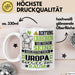 Uropa Geschenk Tasse Lustiger Spruch Erheben Sie Sich Der Uropa Betritt den Raum Weiß Trendation