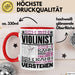 Violinist Geschenk Tasse Geschenkidee für Violinist Geburtstag Lustig Ich Bin Violinist Ich Kann Es Dir Erklären Aber Nicht Für Dich Verstehen Rot Trendation