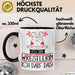 Geschenk für Wrestlerin Tasse Lustige Geschenkidee Geburtstag Ich Bin Wrestlerin Ich Darf Das Trendation